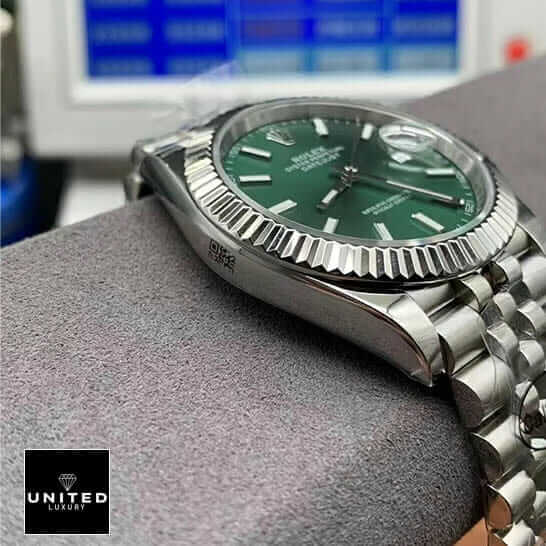 Rolex Datejust 126234 "Mint Green" Authentic Super Replica rolex 41mm green dial 3 rolex-41mm-green-dial-3