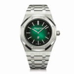 Audemars Piguet Royal Oak "Jumbo" Extra-Thin 16202ST "Green Dial" First-Class Clone