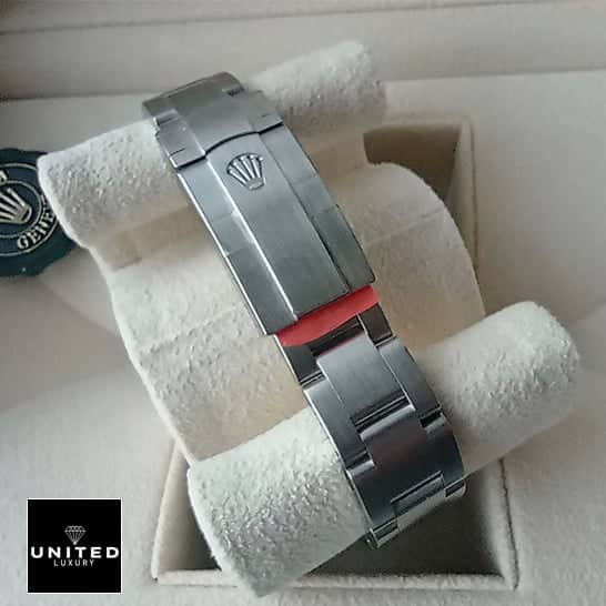 Rolex Datejust 277200 Oyster Perpetual "Green Dial" Perfect Super Clone 1 8 Rolex Perpetual 31 277200 Oyster Bracelet Fold Clasp on the Rolex Logo Replica