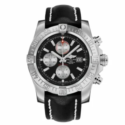 Breitling Super Avenger II A13371 "Black Dial" Exclusive Clone 1:1