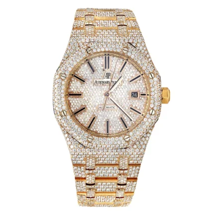Audemars Piguet Royal Oak Chronograph 26331BA "Iced Out Gold" Ultra Fine Replica