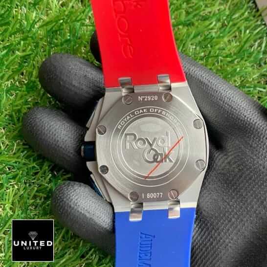 Audemars Piguet Royal Oak Offshore 26188ST.OO.D305CR.01 "Ryder Cup USA" 1:1 Master Replica ap ryder cup usa replica back hand Audemars Piguet Royal Oak Offshore 26188ST.OO.D305CR.01 "Ryder Cup USA" 1:1 Master Replica ap ryder cup usa replica back hand