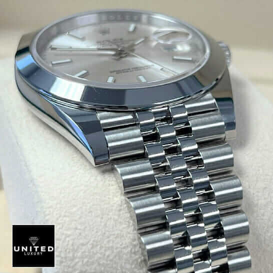 Rolex Datejust 126334 "Silver Dial" Authentic Copy 1:1 rolex 126300 back