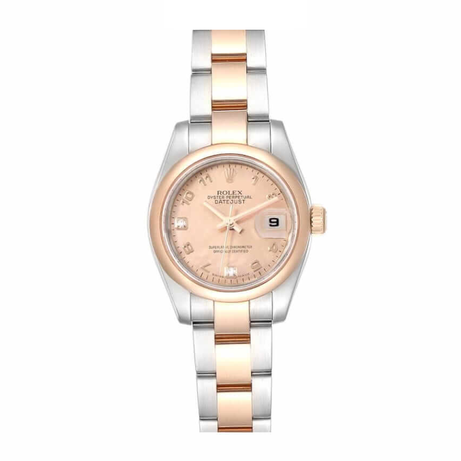 Rolex-Rose-Diamond-Ladies-Replica Rolex Datejust 126619LB "Cookie Monster" Master Clone Quality - Image 1