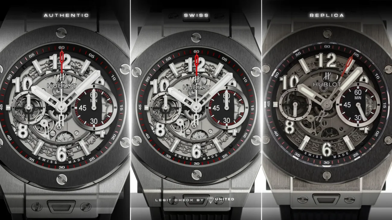 hublot replica vs original vs swiss number inside