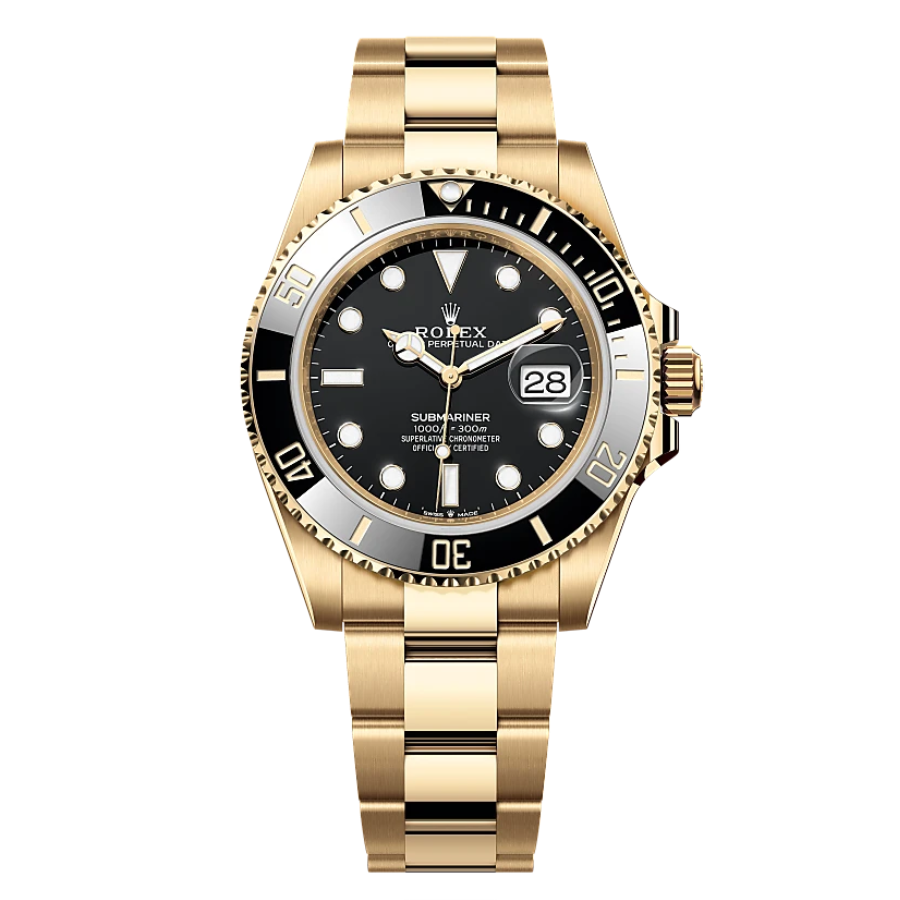 Rolex Submariner Date 126618LN “Yellow Gold Black Dial” Exceptional Replica 1:1