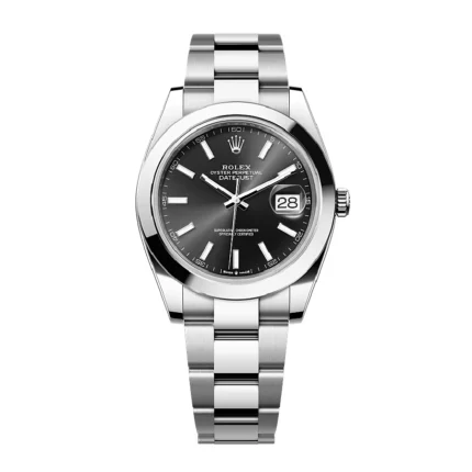 Rolex Datejust 126300 "Black Dial Oyster" Premium Clone Replica