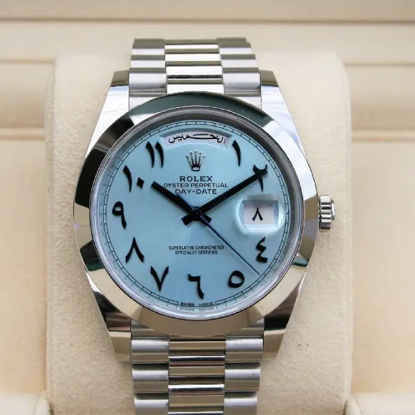 Rolex Day-Date 228206 "Ice Blue" First-Class Clone rolex day date Rolex Day-Date 228206 "Ice Blue" First-Class Clone rolex day date
