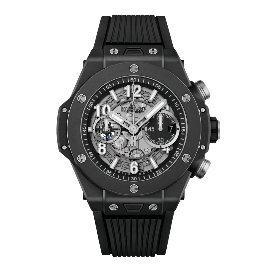 Hublot-Big-Bang-Unico-Black-Magic-Replica-1-1 Hublot Big Bang Unico 421.CI.1170.RX "Black Magic" Handcrafted Clone Quality - Image 1