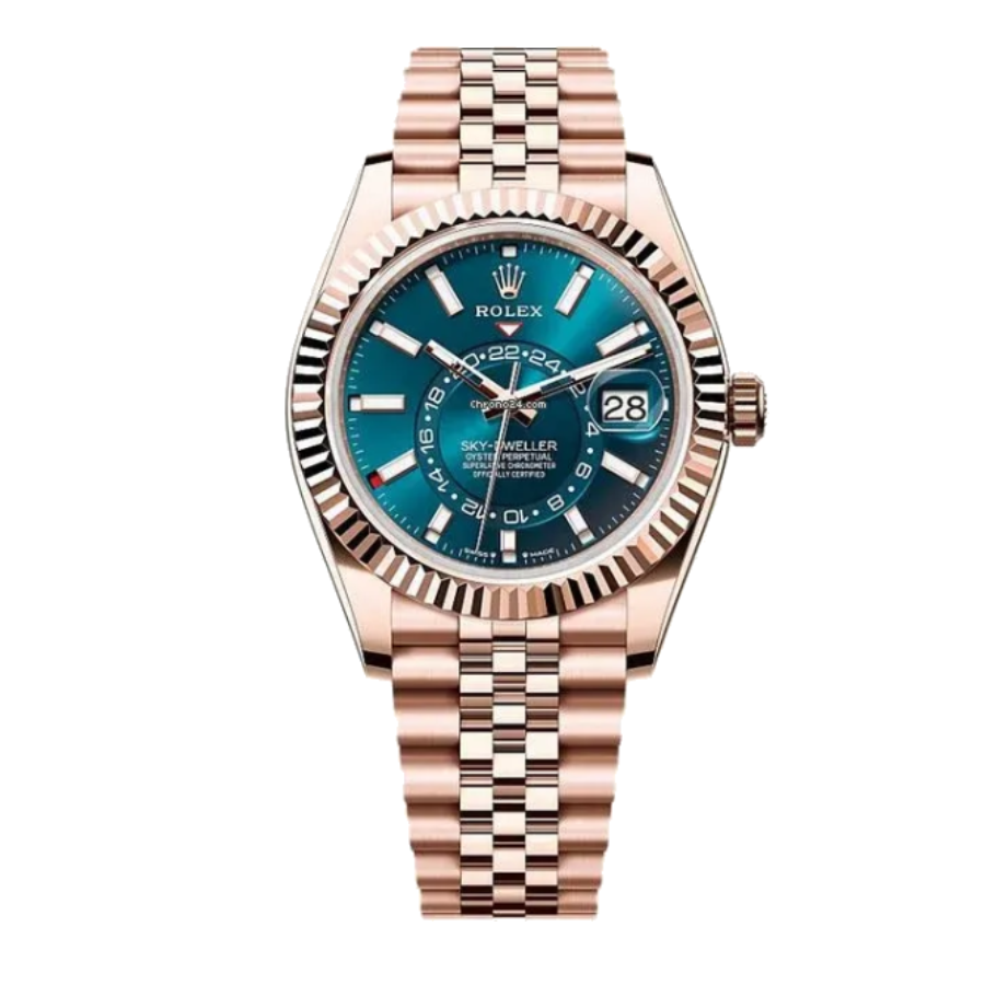 rolex-sky-dweller-336935-replica Rolex Sky-Dweller 336935 "Everose Gold" Premium Clone Replica - Image 1