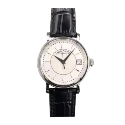 Patek Philippe Calatrava 5153G-010 "White Gold Officer's Case" Authentic Clone 1:1