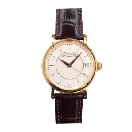 Patek Philippe Calatrava 5153J-001 "Yellow Gold Officer's Case" Deluxe Replica Edition