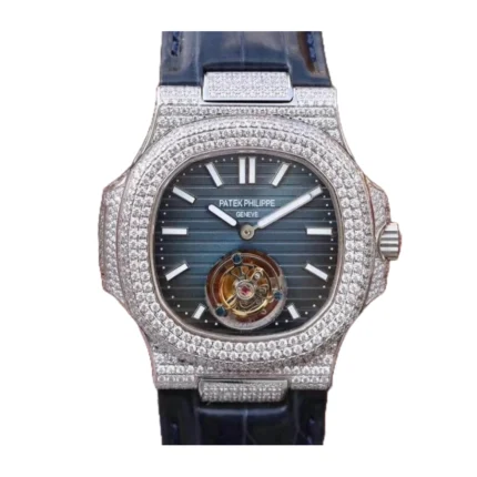 Patek Philippe Nautilus 5711 Tourbillon "Jumbo" Blue Dial Super Accurate Clone