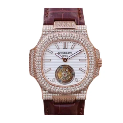 Patek Philippe Nautilus 5711 Tourbillon "Jumbo" Rose Gold Top Grade Clone 1:1
