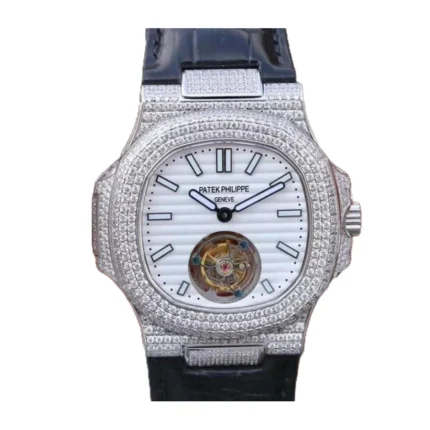 Patek Philippe Nautilus 5711 Tourbillon "Jumbo" White Dial Near Original Replica