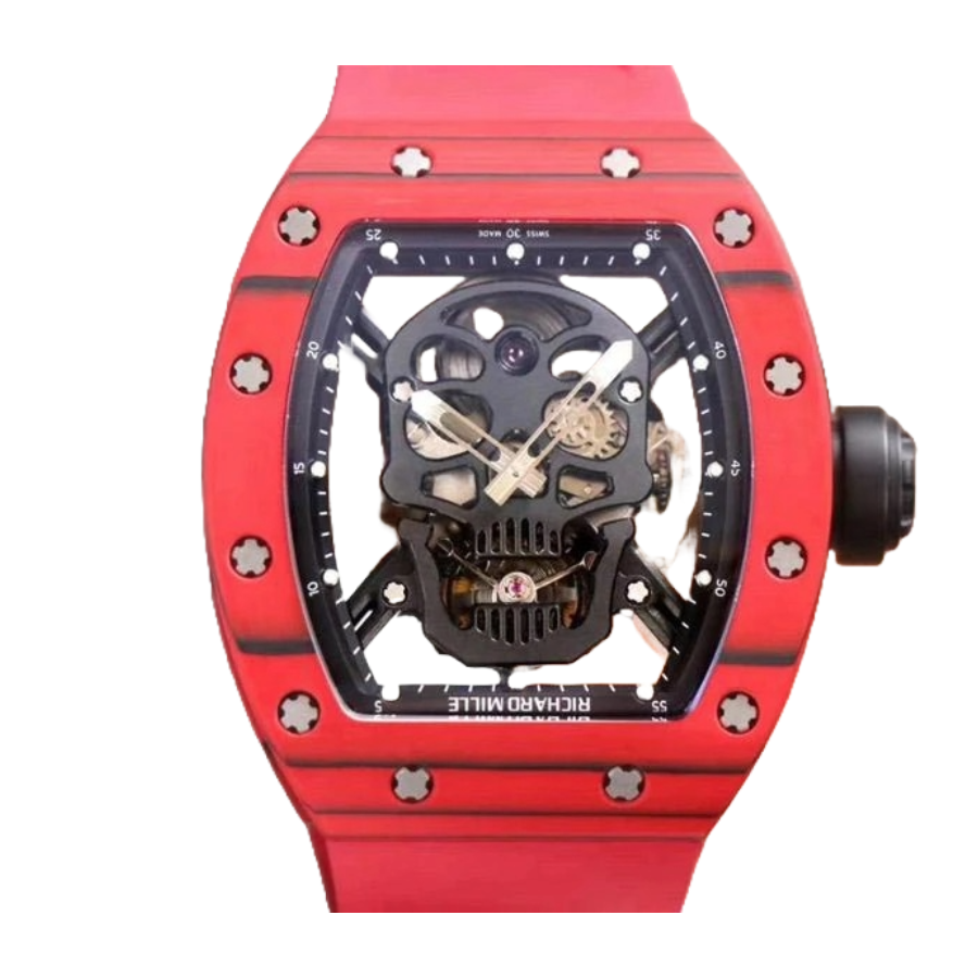 richard-mille-rm52-01-red-case-replica-6 Richard Mille RM 52-01 Tourbillon Red Case Pro Clone 1:1 - Image 1