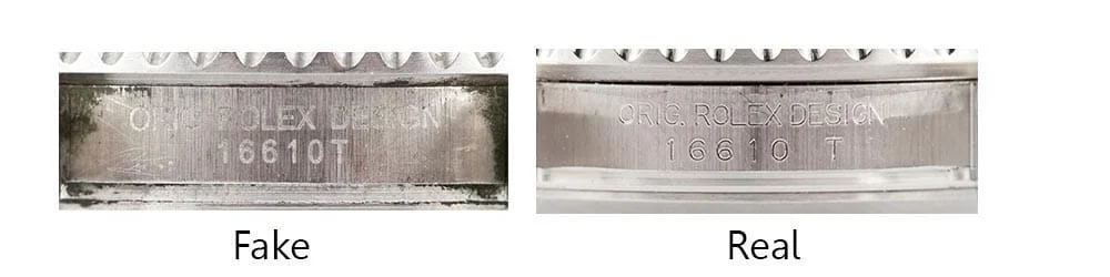 Fake Rolex vs Real - Serial Number Comparison