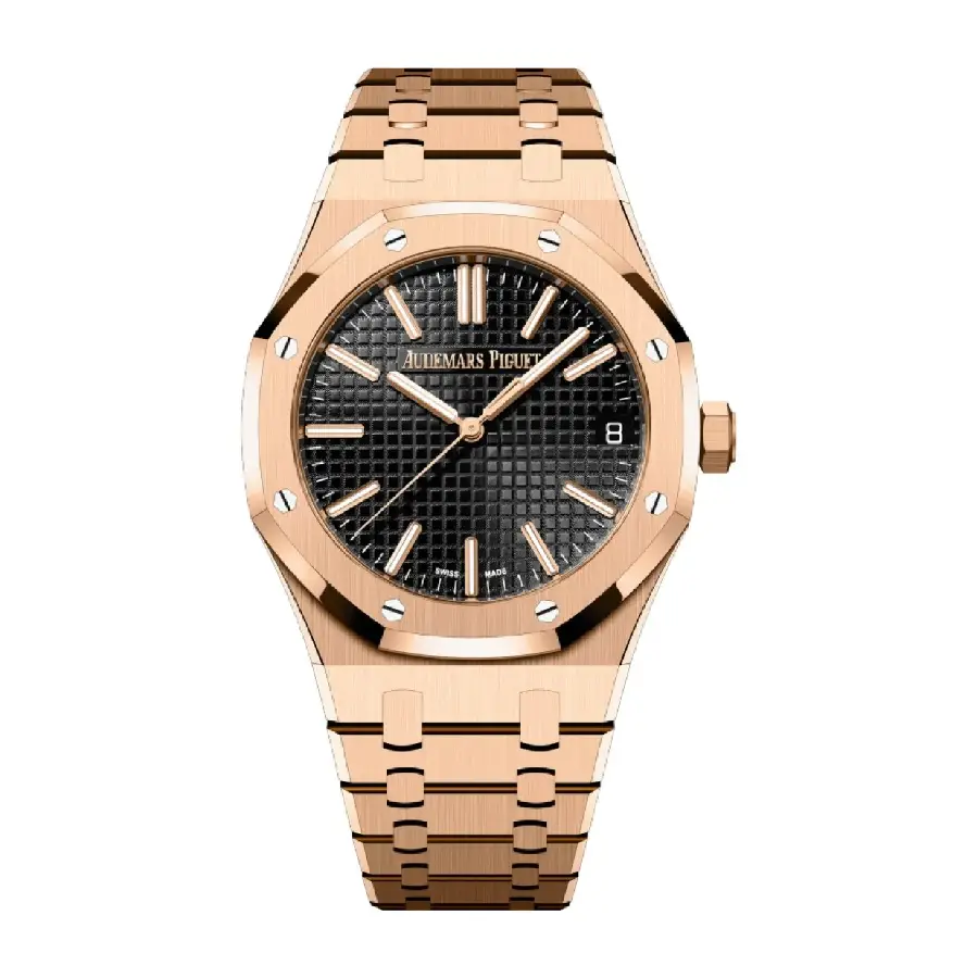 Yeni-Proje-20-1 Audemars Piguet Royal Oak Rose Gold 15510OR.OO.1320OR.04 Super Clone - Image 1