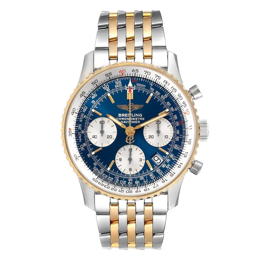 Yeni-Proje-2026-02-27T034600.292 Breitling Navitimer B01 Chronograph D23322 "Steel&Gold" Premium Clone - Image 1