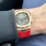 Patek Philippe - Aquanaut -  Rubber Strap - Nautilus - Red - Image 2