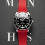Rolex - Submariner -  Rubber Strap - Red - Image 3