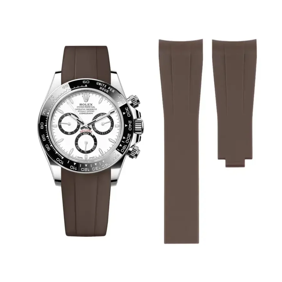 WhatsApp Image 2026-03-25 at 13.57.14 (21) Rolex - Daytona - Rubber Strap - Brown - Image 1