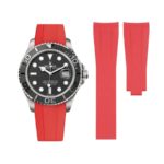 Rolex - Yacht-Master -  Rubber Strap - Red