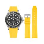 Rolex - Yacht-Master -  Rubber Strap - Yellow