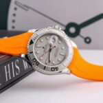 Rolex - Yacht-Master -  Rubber Strap - Orange - Image 2