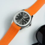 Patek Philippe - Aquanaut -  Rubber Strap - Curved - Orange - Image 2