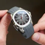 Patek Philippe - Aquanaut -  Rubber Strap - Curved - Grey - Image 2
