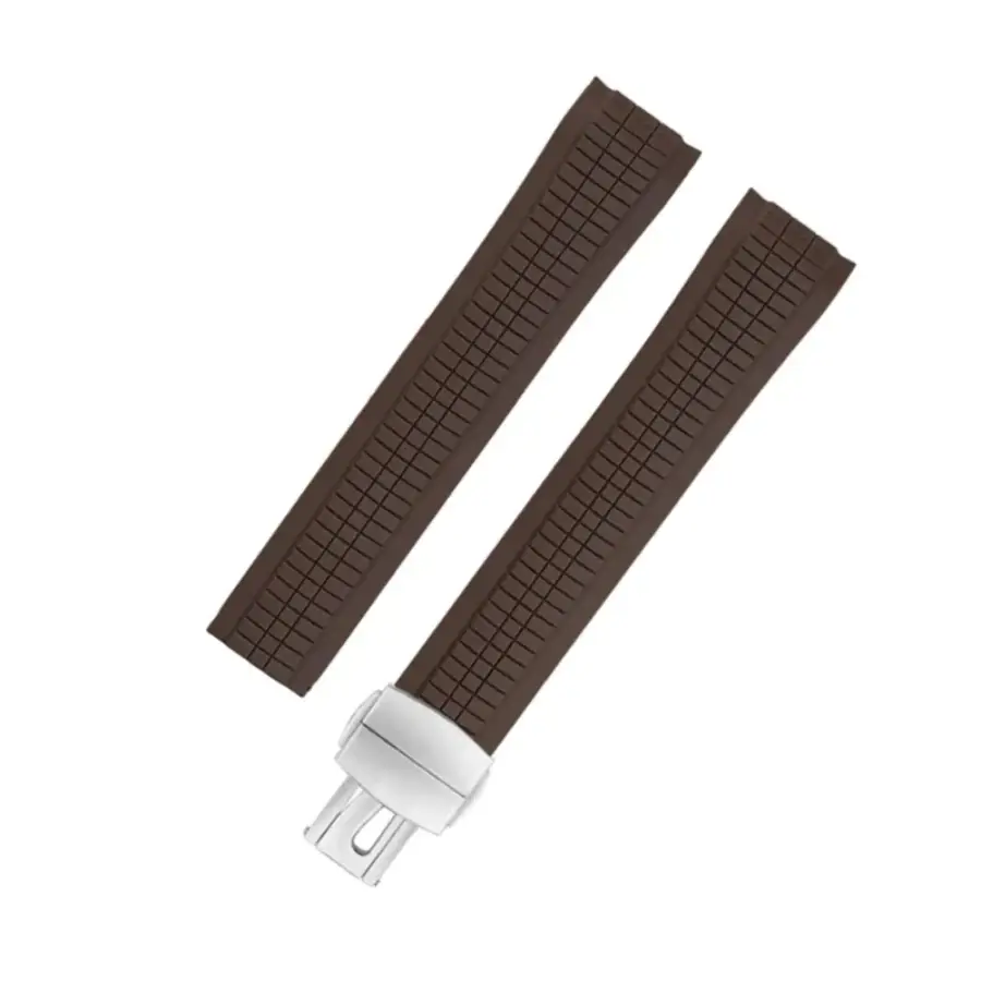 Yeni Proje - 2026-03-23T220539.050 Patek Philippe - Aquanaut - Rubber Strap - Curved - Brown - Image 1