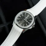 Patek Philippe - Aquanaut -  Rubber Strap - Curved - White - Image 2