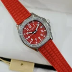 Patek Philippe - Aquanaut -  Rubber Strap - Straight - Red - Image 2