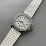 Patek Philippe - Aquanaut -  Rubber Strap - Straight - White - Image 2