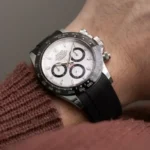 Rolex - Daytona -  Rubber Strap - Black - Image 2