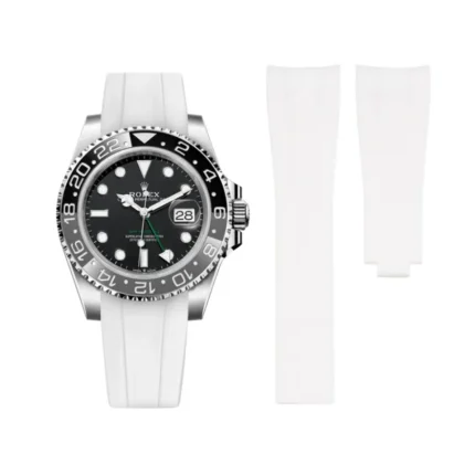 Rolex - GMT-Master -  Rubber Strap - White