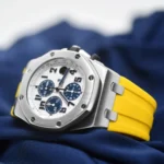 Audemars Piguet - Royal Oak -  Rubber Strap - Yellow - Image 2