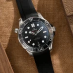 Omega - Seamaster -  Rubber Strap - Black - Image 3
