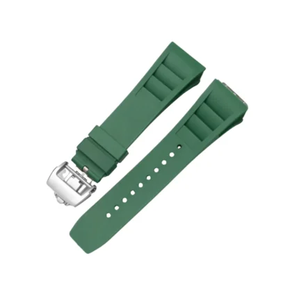Richard Mille - 011-035-050-052-057-065 -  Rubber Strap - Green