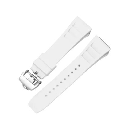 Richard Mille - 011-035-050-052-057-065 -  Rubber Strap - White