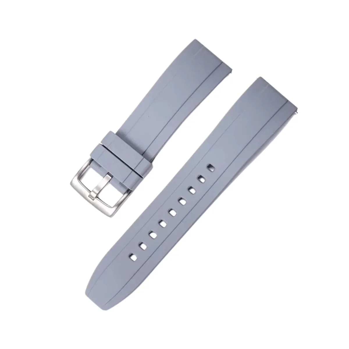 rubber-strap-for-all-breitling-avenger-models-grey-948841 Breitling - Avenger - Rubber Strap - Grey - Image 1