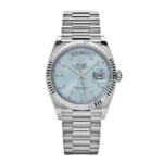 Rolex Day-Date 128236 "Ice Blue Grooved" Super Clone Quality