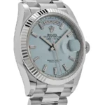Rolex Day-Date 128236 "Ice Blue Grooved" Super Clone Quality - Image 2