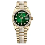 Rolex Day-Date 128348RBR "Iced Out" Deluxe Clone 1:1