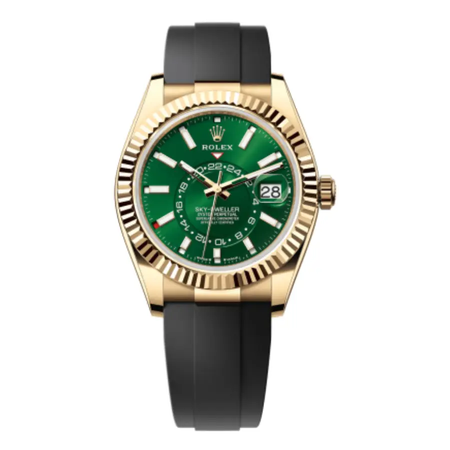Yeni Proje - 2026-07-09T171948.693 Rolex Sky-Dweller 336238 "Bright Green" Ultra Fine Replica - Image 1