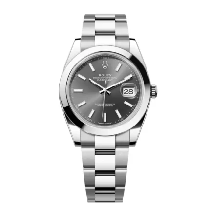 Rolex Datejust 126300 "Smoke Grey Dial Oyster" Premium Clone Replica
